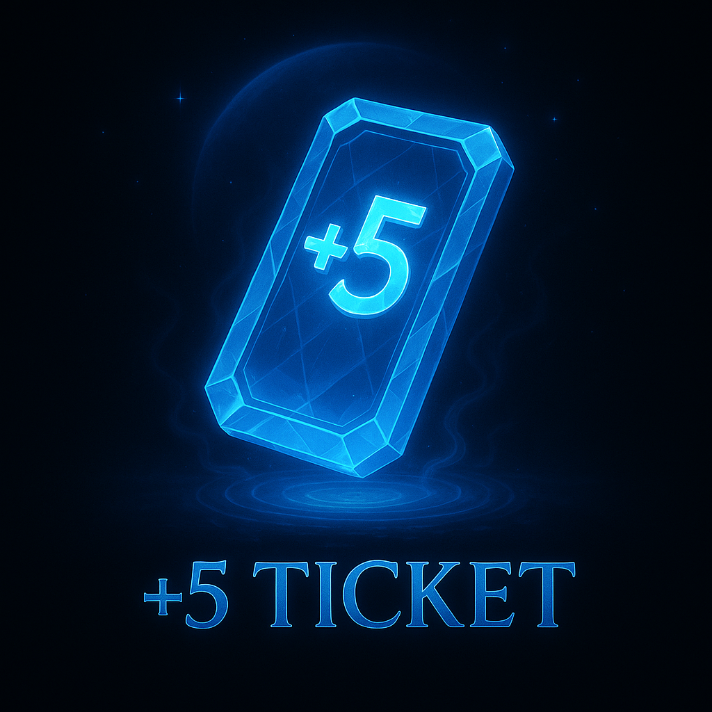 +5 Tickets (ADM Service)